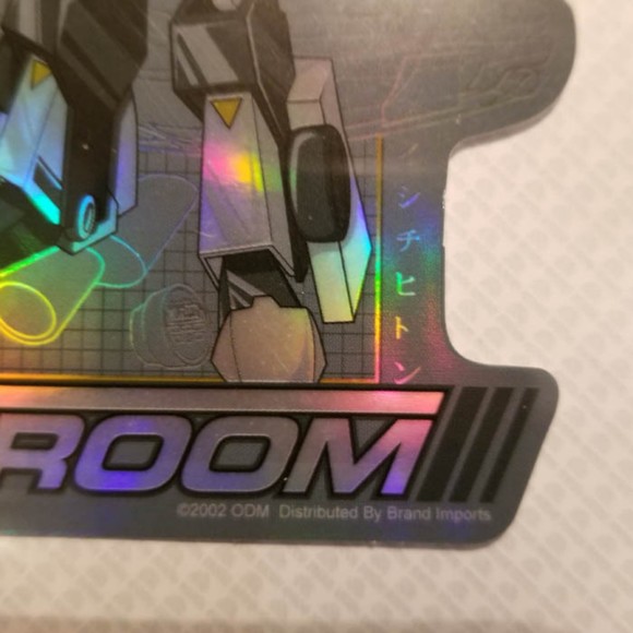 '02 ODM ZUM Vroom prism vending mach sticker transformer - Picture 4 of 6